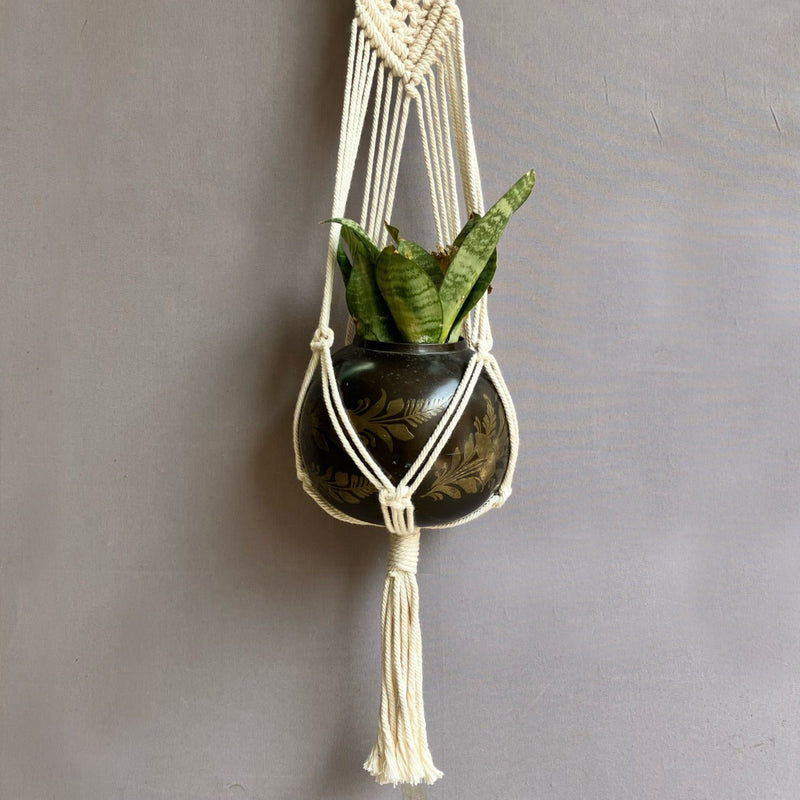 Handcrafted Macramé 'Classic' Plant Hanger