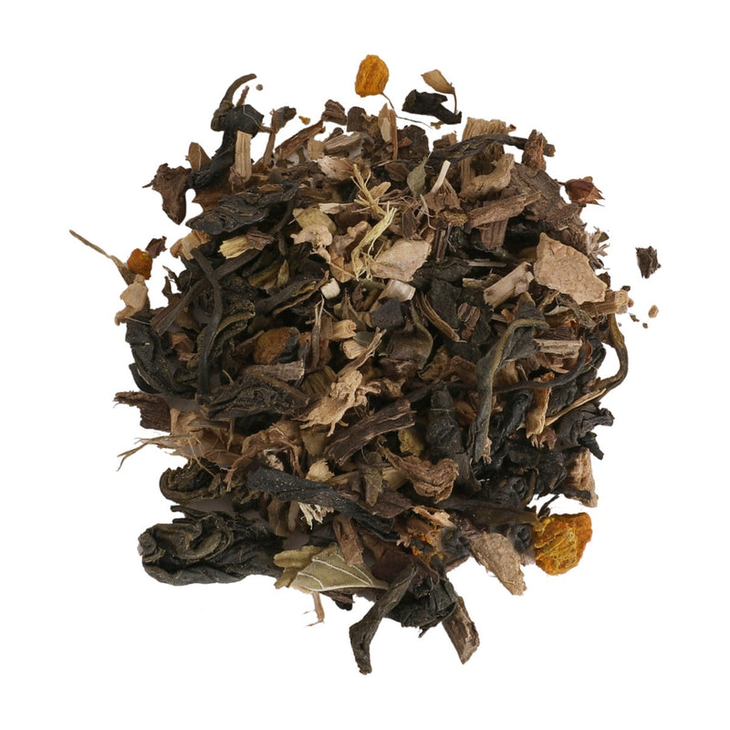 Wholly Being Strong Me Tea for strong immunity & cold relief with Giloy, Star Anise, Nutmeg, Licorice(100gm)