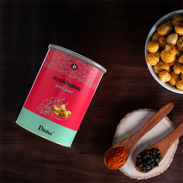 Peri Peri Makhana  Munchy Snack, Healthy, Rich in Protein 35g