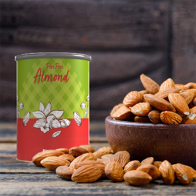 Peri Peri Almonds 100g  Snacking, Healthy, GlutenFree, Vegan  100g