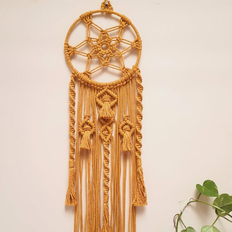 Handcrafted Macramé 'Sunrise' Dreamcatcher