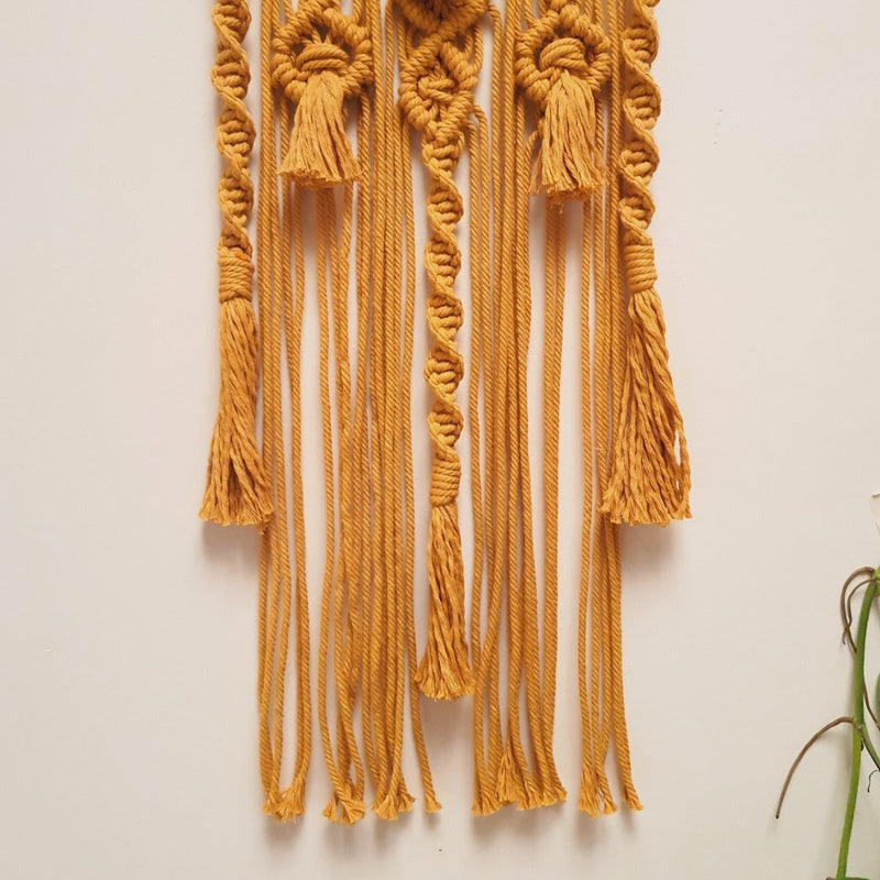 Handcrafted Macramé 'Sunrise' Dreamcatcher