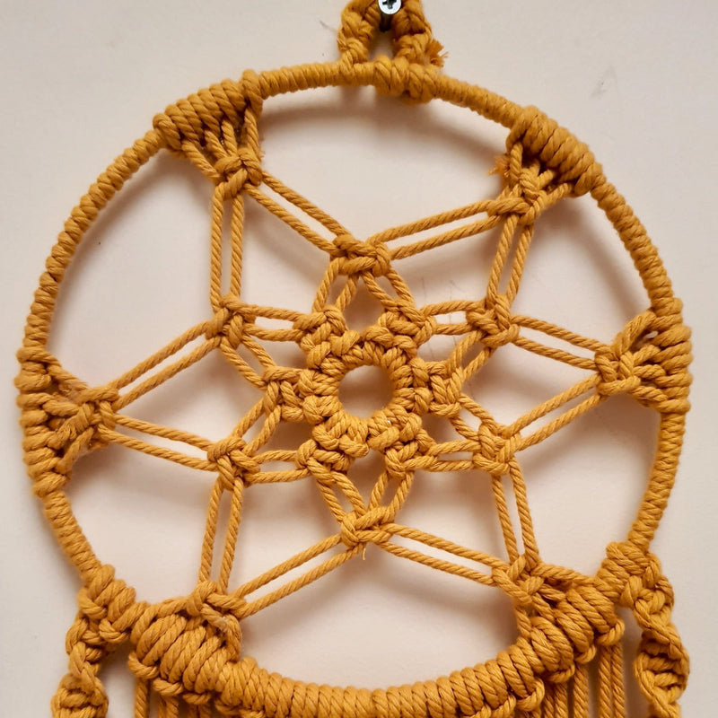 Handcrafted Macramé 'Sunrise' Dreamcatcher