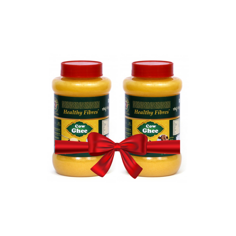 Healthy Fibres Cow Ghee 250 ml Combo of 2