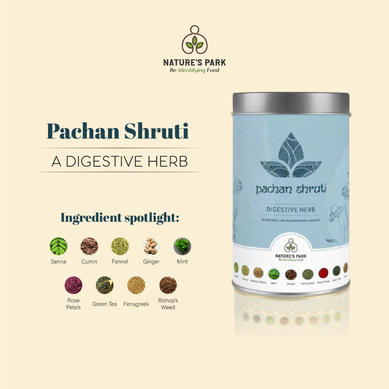 Pachan Shruti Digestive Herb Health & Wellness Can (100 g)