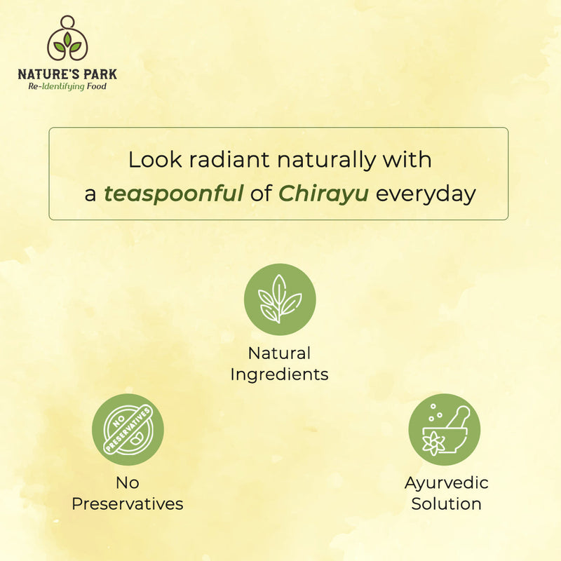 Chirayu Antiaging Herb Health & Wellness Can (100 g)