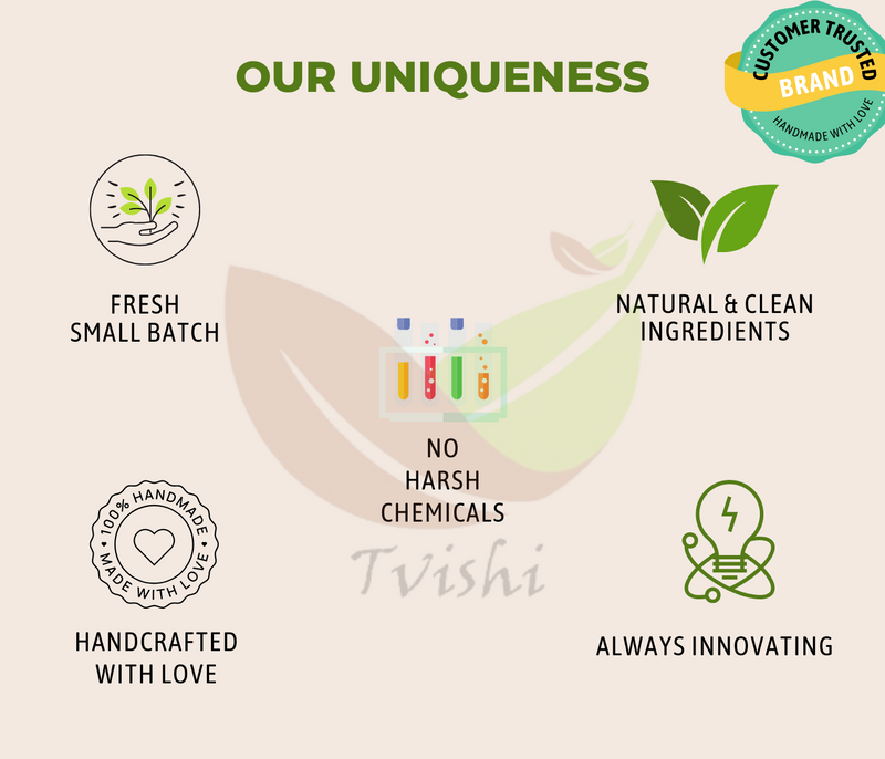 Tvishi Handmade Nourishing Hair Serum (50 ml) I Nourish & moisturise with Argan & avocado, instant smoothness, light weight I Frizzfree, tanglefree, silicon free I Daily use Serum for Men, Women & Kids