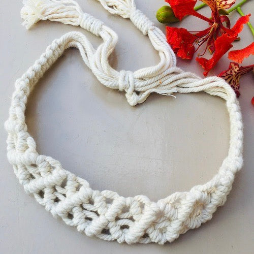 Handcrafted Macramé Hairband