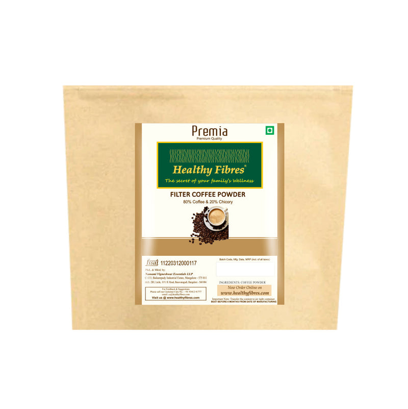 Healthy Fibres  Coffee Powder 200 gms combo of 5  80 20