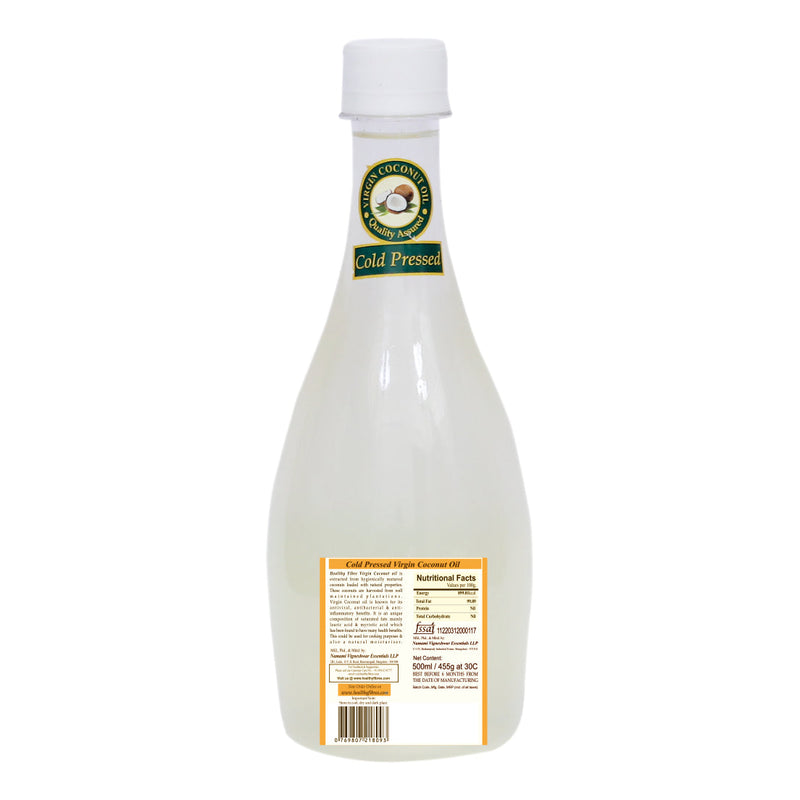 Healthy Fibres Cold Pressed Virgin Coconut Oil 500 ml