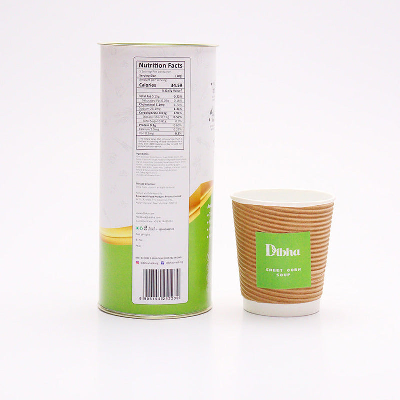 Instant Sweet Corn Soup 50g (Ready to Drink Instant Soup Cups)