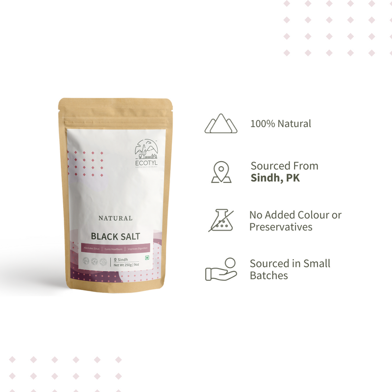 Organic Black Salt Powder  250 g