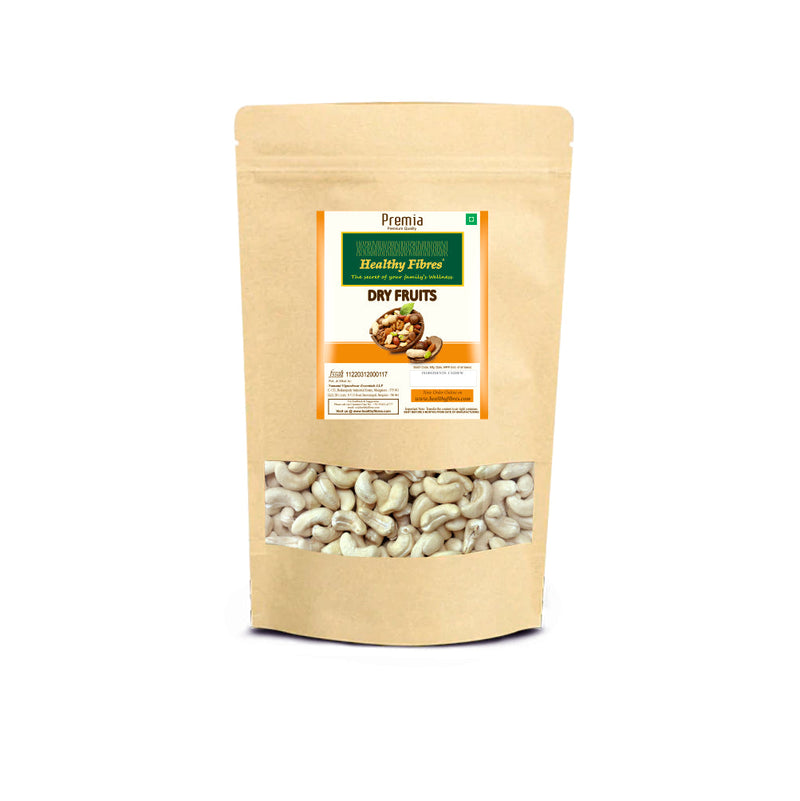 Healthy Fibres Premia Cashew whole 250 gms Combo of 2