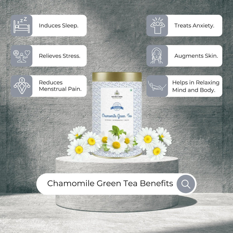 Chamomile Green Tea Can (100 g)