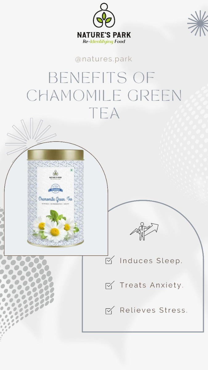 Chamomile Green Tea Can (100 g)