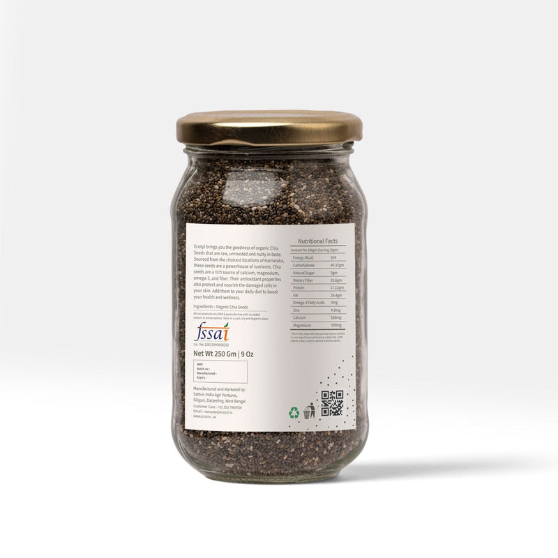 Organic Chia Seeds  250 g