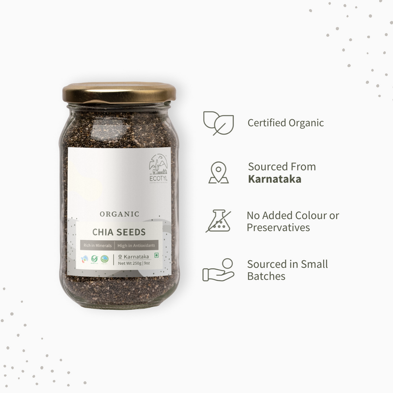 Organic Chia Seeds  250 g