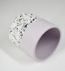 Concrete half n half Pot/Holder