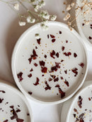 Concrete Resin Petals  Coasters (Single Pcs)