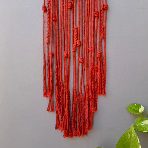 Handcrafted Macramé 'Le Coeur' Dreamcatcher Wallhanging