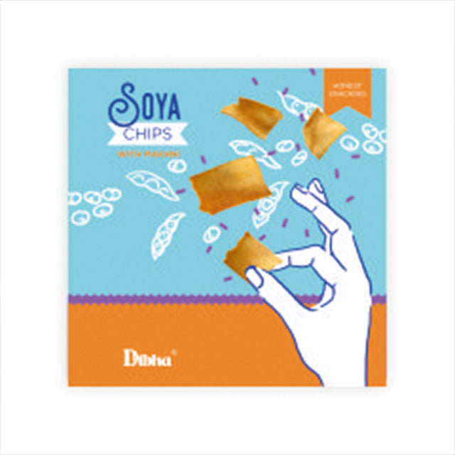 Soya Chips With Makhni Dip  Healthy, Rich In Protein, Fibre, GuiltFree Snacking 70g