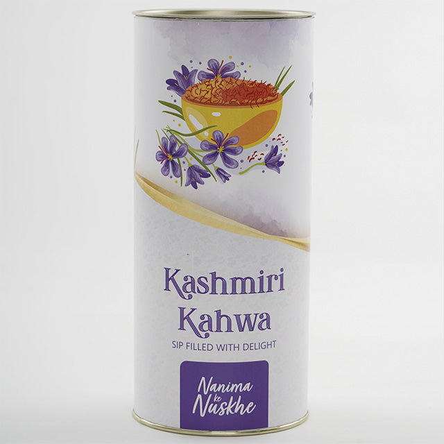 Kashmiri Kahwa Green Tea (Ready to Drink Instant Drink Cups) Provides Glowing Skin & Boosts Immunity, 60g