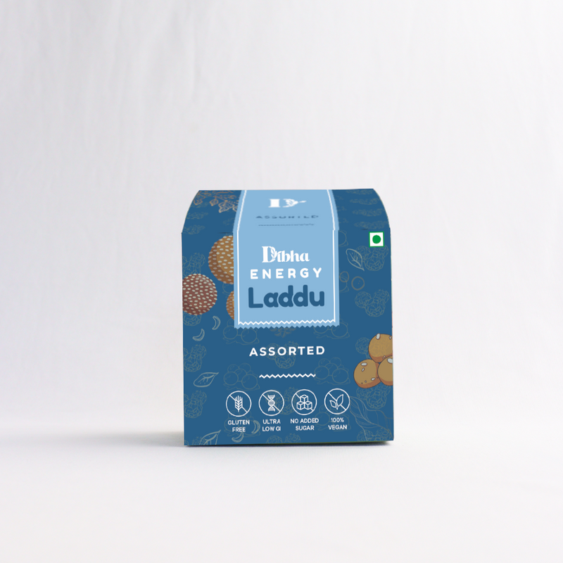 Assorted Laddu 130g (SugarFree, GlutenFree, 100% Natural, Vegan,)