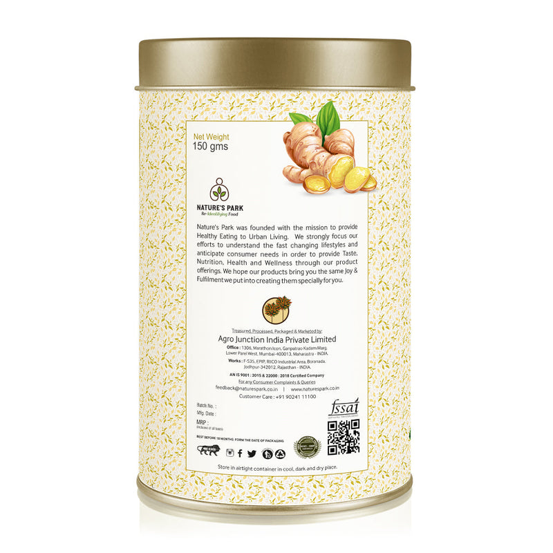 Ginger Green Tea Can (150 g)