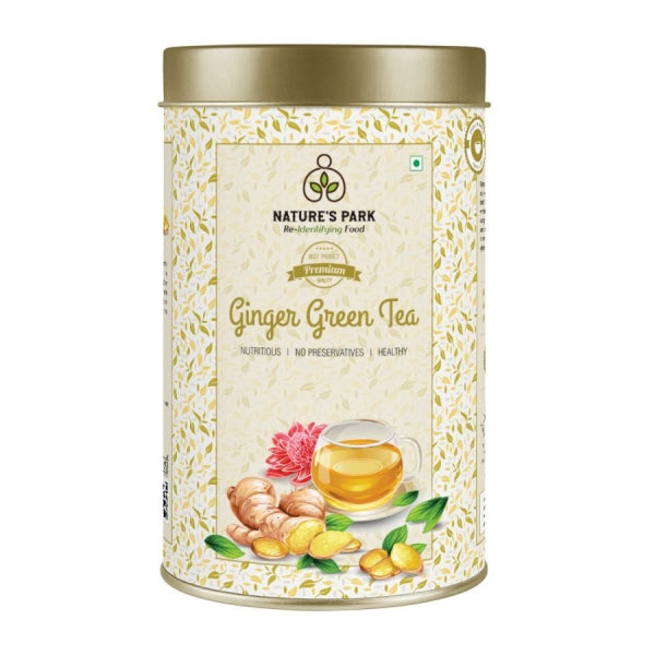 Ginger Green Tea Can (150 g)