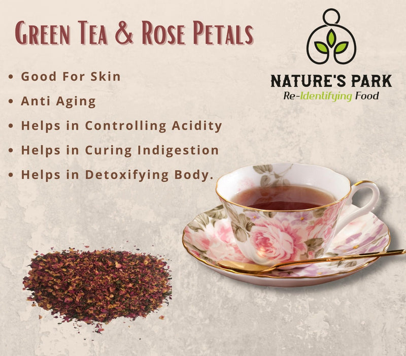 Rose Green Tea (500 g)