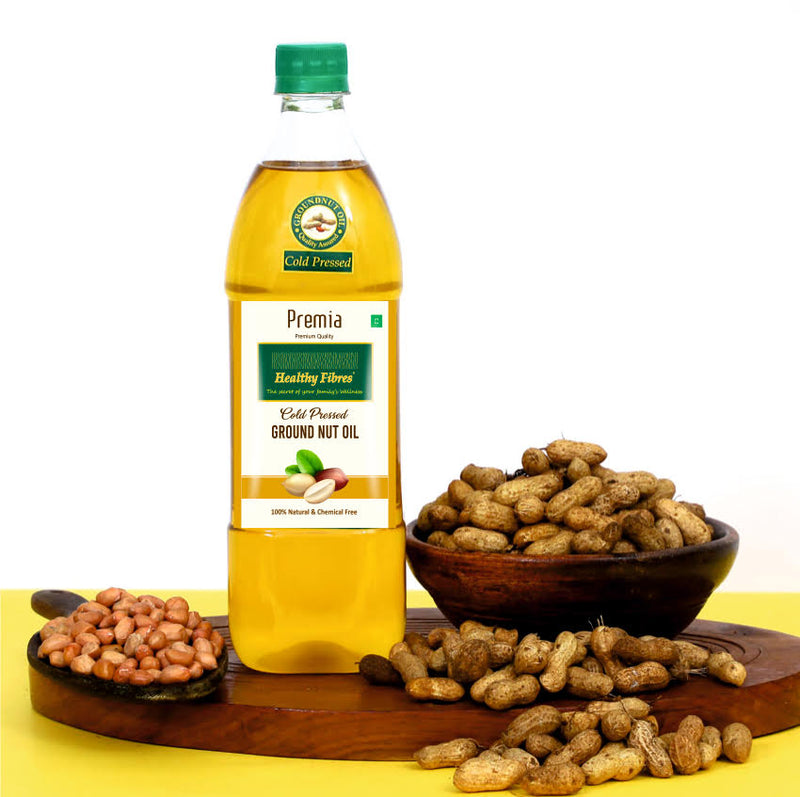 Healthy Fibres Cold Pressed Groundnut oil 1L