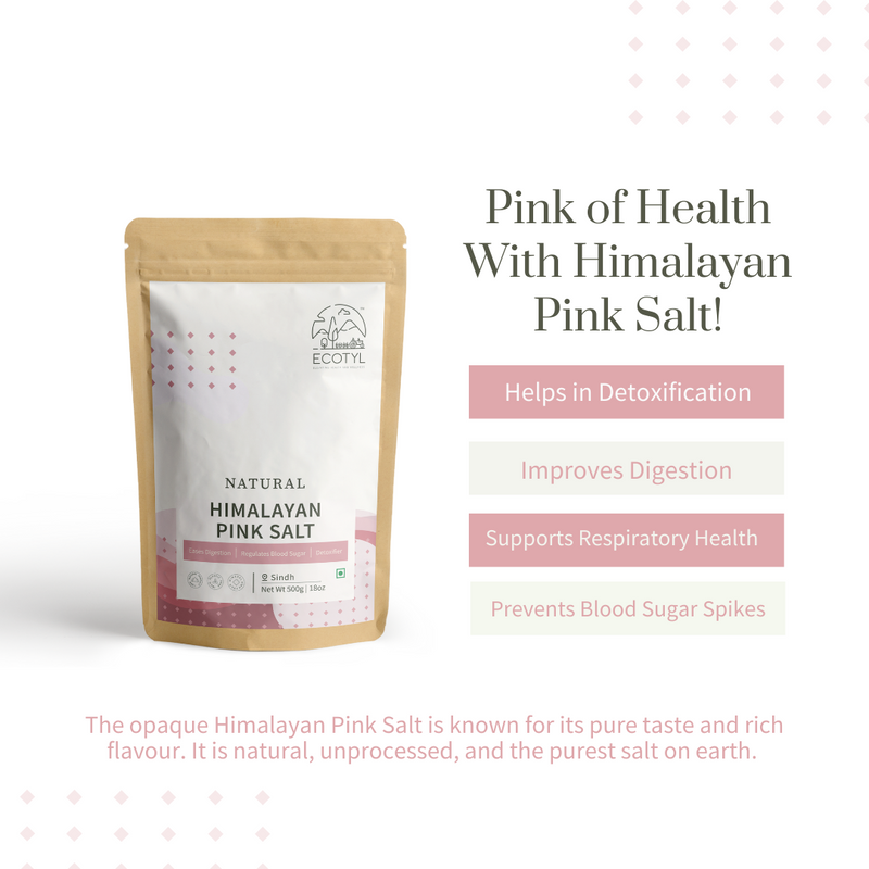 Organic Himalayan Pink Salt  500 g