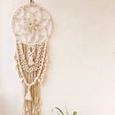 Handcrafted Macrame 'Star Gaze' Dreamcatcher Wall Hanging