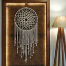 Handcrafted Macramé 'Mandala' Dreamcatcher Wallhanging