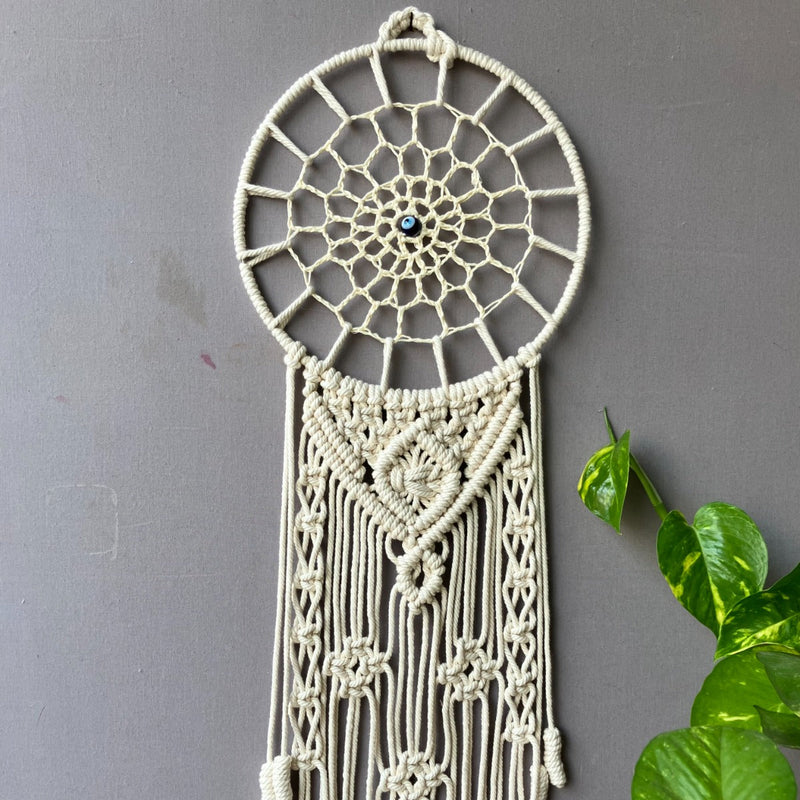 Macrame "Evil Eye" Crochet Dreamcatcher