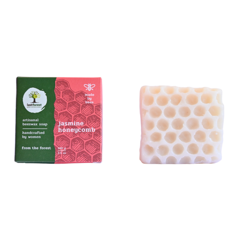 Artisanal, Handmade Beeswax Honeycomb Soap 100gms Jasmine