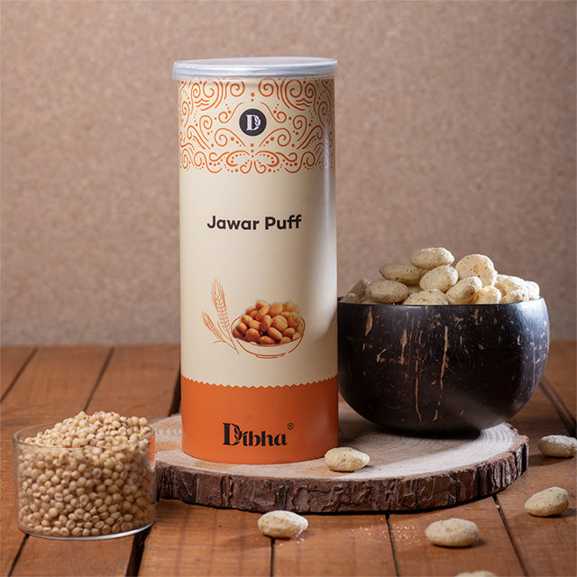 Jowar Puffs  Improves Digestion & Boosts Energy, 50g