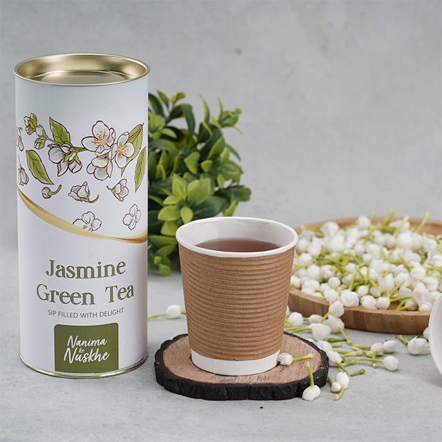 Jasmine Green Tea (Ready to Drink Instant Tea Cups) Helps To Feel Relaxed & Refreshed 60g