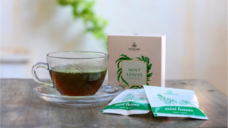 Mint Leaves Herbal Infusion (Pyramid Infusion Bags5)