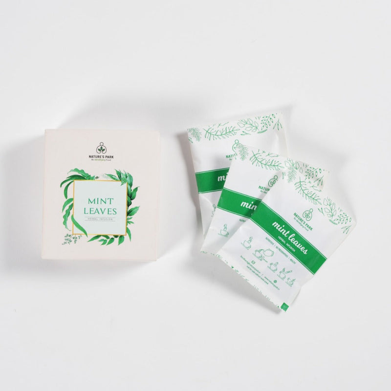 Mint Leaves Herbal Infusion (Pyramid Infusion Bags5)