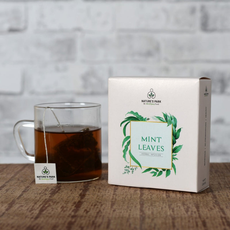 Mint Leaves Herbal Infusion (Pyramid Infusion Bags5)