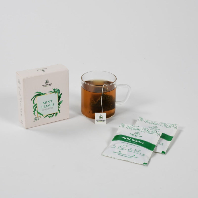 Mint Leaves Herbal Infusion (Pyramid Infusion Bags5)