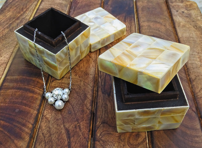 MOP Ring Box (Set of 2)