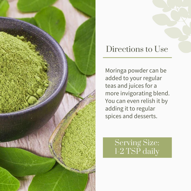 Organic Moringa Powder  180 g