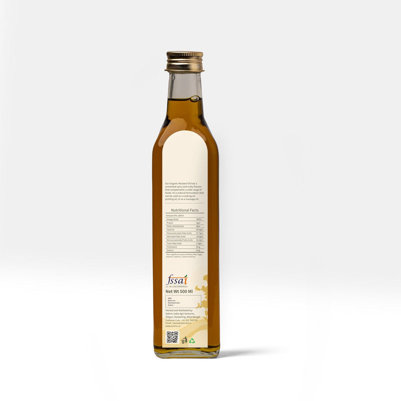 Organic ColdPressed Mustard Oil  500 ml