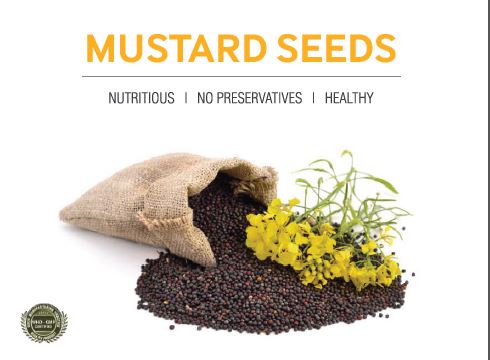 Mustard Seeds Pet Jar (150 g)