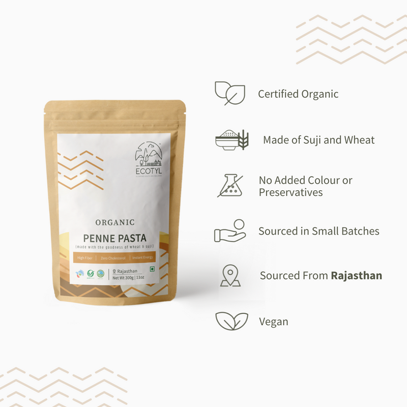 Organic Pasta (Penne)  300 g