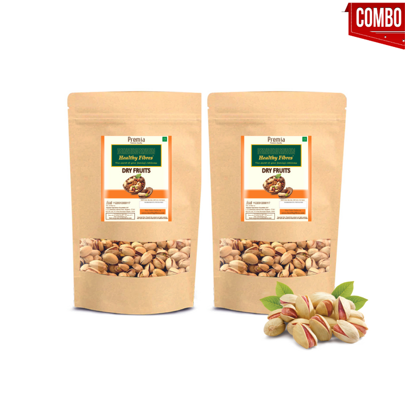 Healthy Fibres Premia Pistachio 100gms Combo of 2