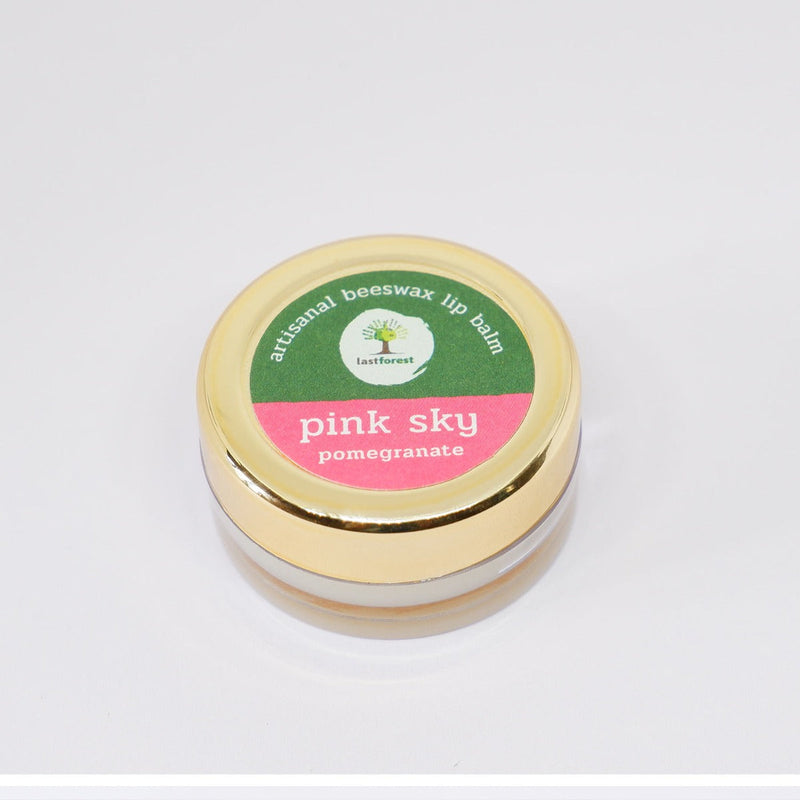 Artisanal, Handmade Beeswax Lip Balm Pomegranate