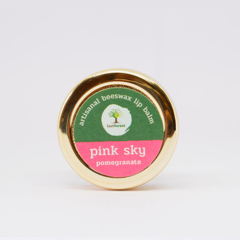 Artisanal, Handmade Beeswax Lip Balm Pomegranate